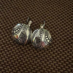 Elegant Silver Dangle Earrings